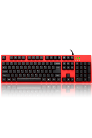 K40 Mechanical feel gaming keyboard