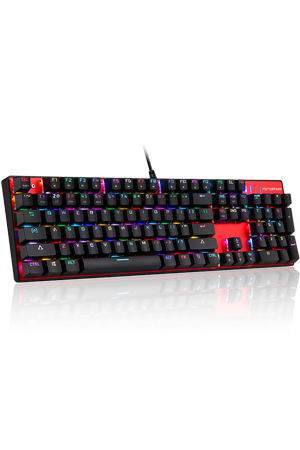 възпитател завъртете Secure K84(CK104) RGB Mechanical Keyboard - Mechanical keyboard - Motospeed