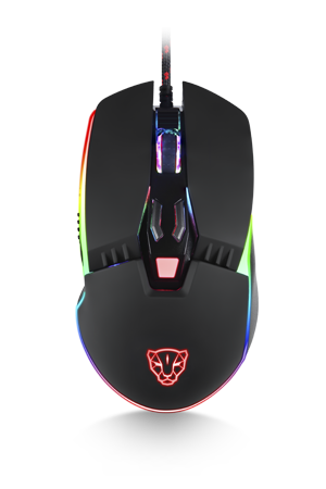 Motospeed V20 5000DPI 7 Buttons Breathing LED Optical Wired Gaming Mouse 